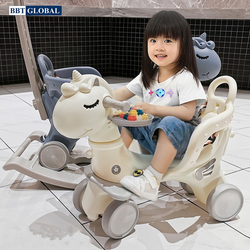 Ngựa bập bênh kết hợp chòi chân 8in1 RK-514B