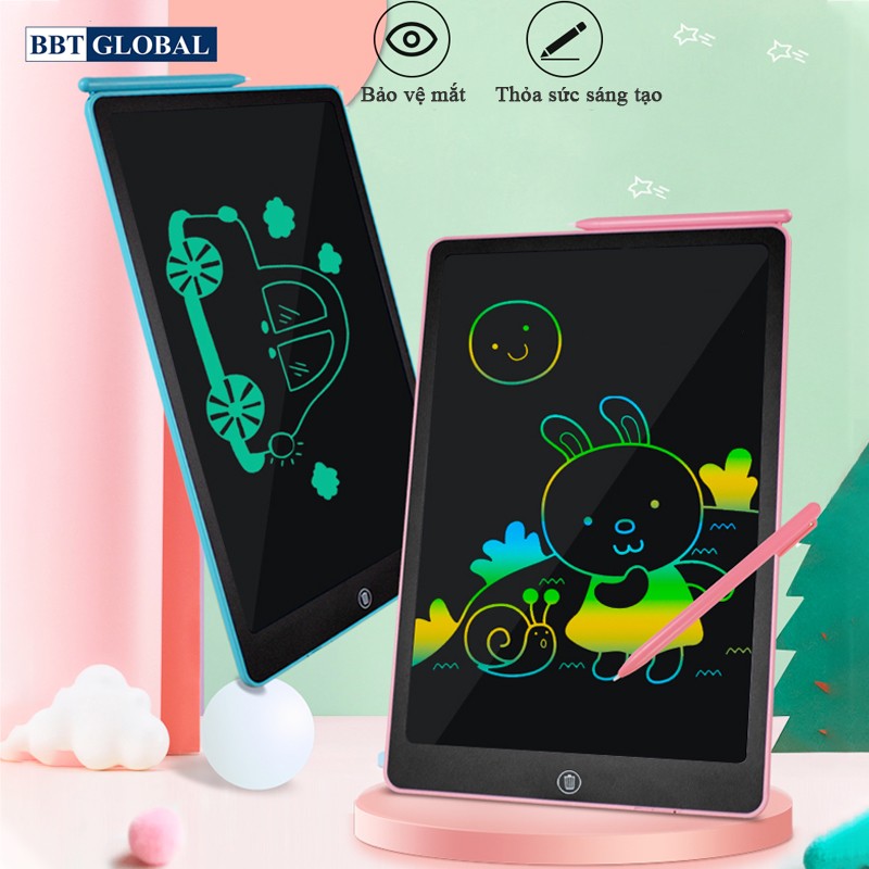 Bảng vẽ tự xóa điện tử đa sắc màu cỡ lớn 16 inch T16