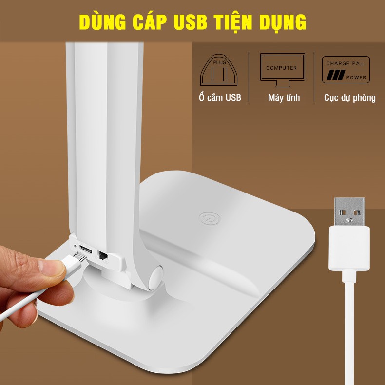 Đèn học sạc điện chống cận bảo vệ mắt DH01-T