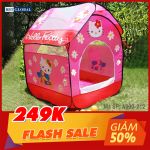 Nhà bóng cho bé Hello Kitty màu đỏ A999-212