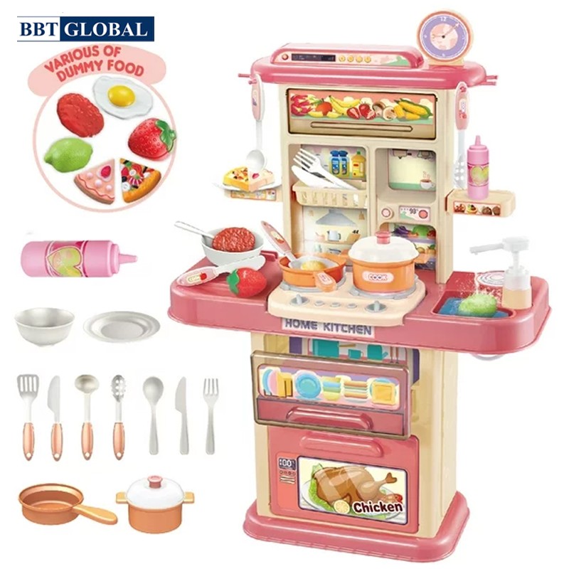 Đồ chơi nhà bếp cao 70cm mô phỏng nấu ăn như thật 70T-2