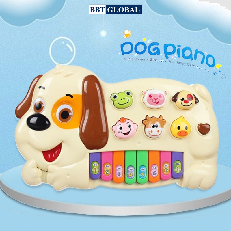 Đồ chơi đàn piano chú cún đáng yêu 6618
