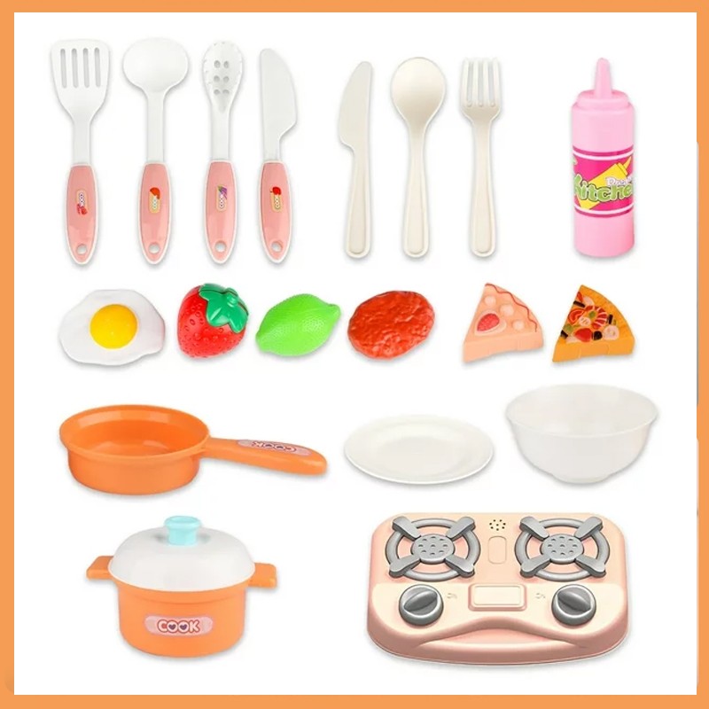 Đồ chơi nhà bếp cao 70cm mô phỏng nấu ăn như thật 70T-2