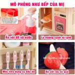 Đồ chơi nhà bếp cỡ lớn 86cm mô phỏng nấu ăn như thật 86T-4