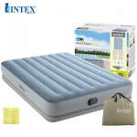 Giường hơi đôi 1m52 cao cấp INTEX 64159 tích hợp bơm điện cổng USB