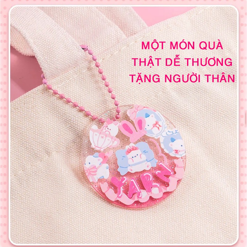 Bộ kem keo dán thẻ Goo hộp 3 tầng, bé tự làm quà tặng người thân 343 chi tiết K-343