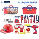 Đồ chơi hộp dụng cụ sửa chữa lắp ráp cho bé RX-904C
