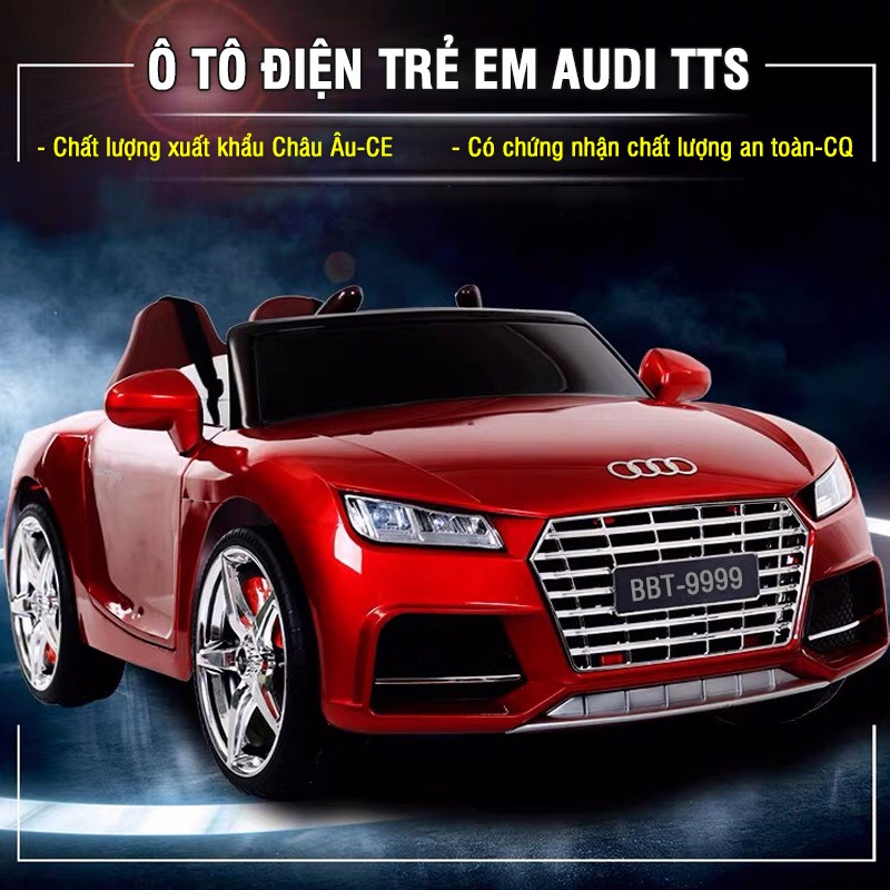 Ô tô điện cho bé Phun sơn dáng Audi TTS BBT-9999