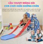 Cầu trượt cho bé chú ngựa xinh xắn dài 135cm BSL300B