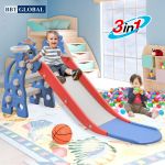 Cầu trượt cho bé chú ngựa xinh xắn dài 135cm BSL300B