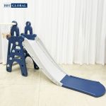Cầu trượt lâu đài máng dài 1m8 có ném bóng rổ BSL302B