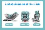 Ghế ngồi ô tô cho bé xoay 360 độ, an toàn cho trẻ sơ sinh GX303