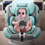 Ghế ngồi ô tô cho bé xoay 360 độ, an toàn cho trẻ sơ sinh GX303