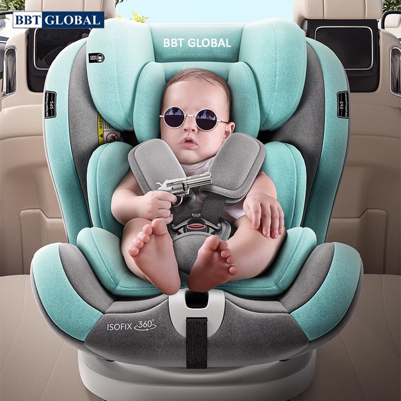 Ghế ngồi ô tô cho bé xoay 360 độ, an toàn cho trẻ sơ sinh GX303