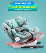 Ghế ngồi ô tô cho bé xoay 360 độ, an toàn cho trẻ sơ sinh GX303