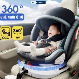 Ghế ngồi ô tô cho bé xoay 360 độ, an toàn cho trẻ sơ sinh GX303 ghi