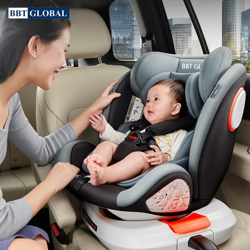 Ghế ngồi ô tô cho bé xoay 360 độ, an toàn cho trẻ sơ sinh GX303
