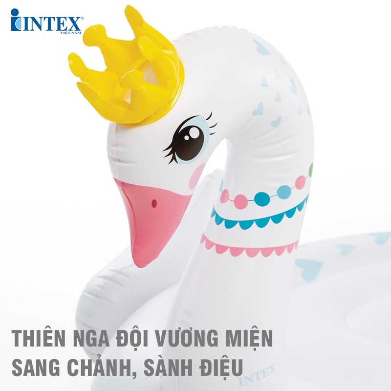 Phao bơi thiên nga khổng lồ mẫu mới INTEX 57562