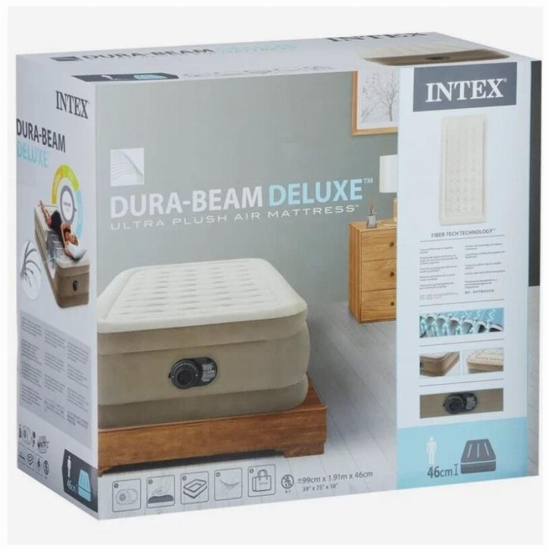 Giường hơi đơn tự phồng 99cm công nghệ mới INTEX 64426