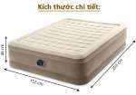 Giường hơi đôi tự phồng công nghệ mới 1m52 INTEX 64428