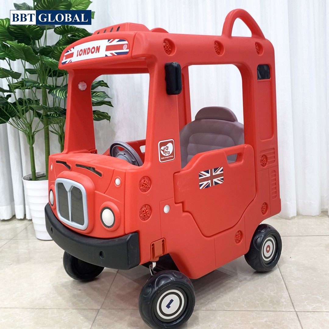 Xe chòi chân London Bus Style Hàn Quốc Z010