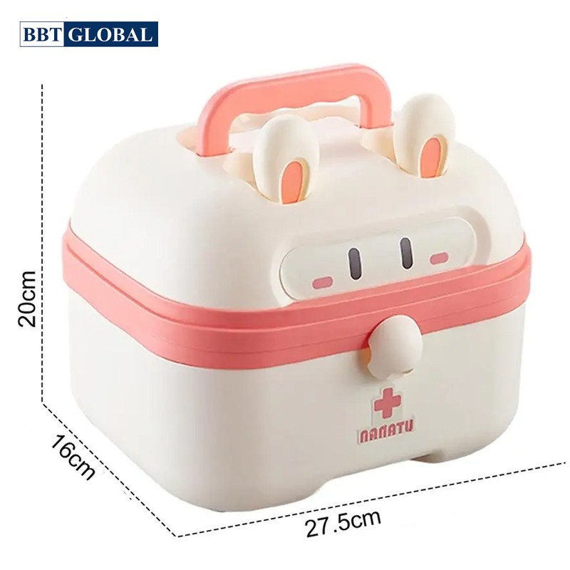 Đồ chơi bác sĩ nhập vai 65 chi tiết có búp bê và mũ áo 3308