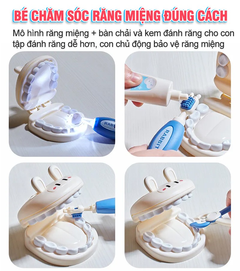 Đồ chơi bác sĩ nhập vai 65 chi tiết có búp bê và mũ áo 3308