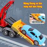Đồ chơi mô hình xe cứu hộ giao thông cỡ lớn có đèn và nhạc 666-55P