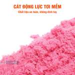 Hộp đồ chơi 1.5kg cát động lực kèm khuôn làm bánh và bộ dụng cụ cho bé DS-511