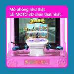 Máy game đua xe mô tô 3D cho khu vui chơi GAME-6031