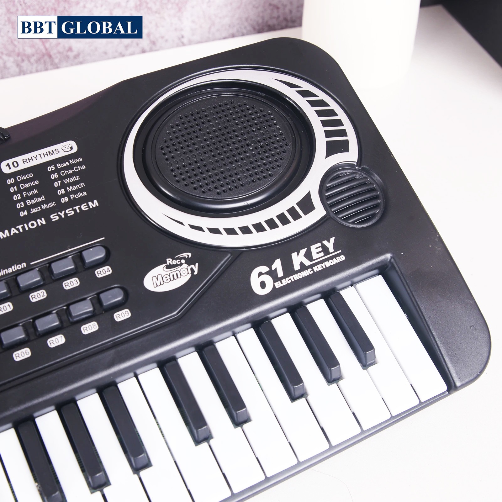 Đàn Organ điện tử 61 phím kèm mic cho bé MQ-6106