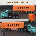 Đồ chơi ô tô điều khiển từ xa Container cỡ lớn có đèn và nhạc QH200-5D