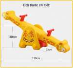 Bập bênh đôi hươu cao cổ 3 cấp độ BBT Global RK-700