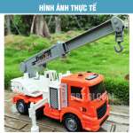 Bộ 6 xe mô hình công trình cỡ lớn cho bé XLQ-6G