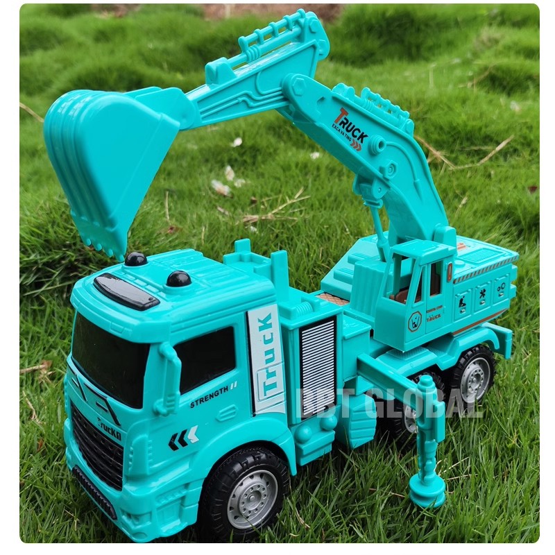 Bộ 6 xe mô hình công trình cỡ lớn cho bé XLQ-6G