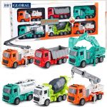 Bộ 6 xe mô hình công trình cỡ lớn cho bé XLQ-6G