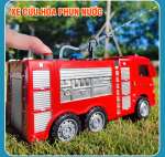 Combo 6 xe mô hình cứu hỏa, cảnh sát cỡ lớn cho bé XLQ-6S