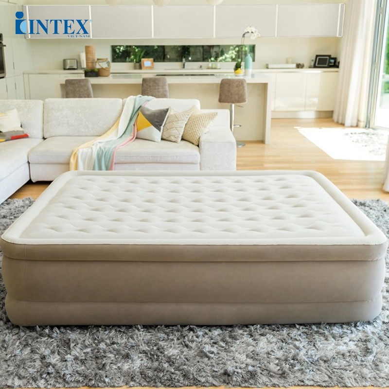 Giường hơi đôi tự phồng công nghệ mới 1m52 INTEX 64428