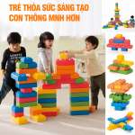 Đồ chơi mầm non xếp gạch khổng lồ ZK1093