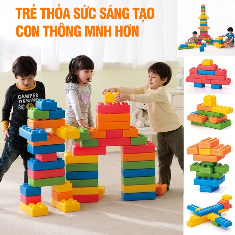 Đồ chơi mầm non xếp gạch khổng lồ ZK1093