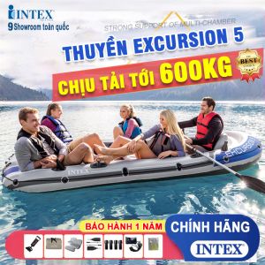 Thuyền hơi EXCURSION 5 người INTEX 68325