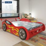 Giường ô tô xe đua cho bé trai GTE-08