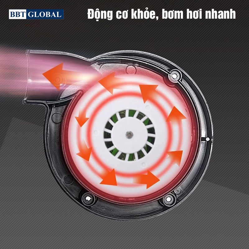 Bơm điện hút xả 2 chiều BBT Global BBT-835