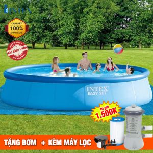 Bể bơi gia đình 4m57 kèm máy lọc nước INTEX 28158