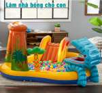 Bể bơi phao có cầu trượt INTEX 57444