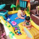 Bể bơi phao có cầu trượt INTEX 57444