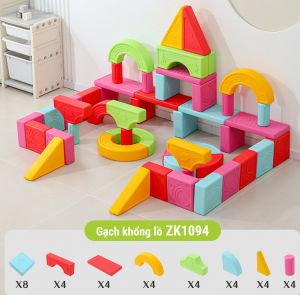 Đồ chơi mầm non xếp gạch khổng lồ ZK1094