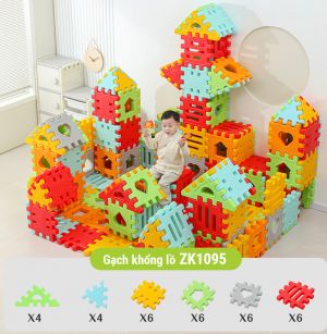 Đồ chơi mầm non xếp gạch khổng lồ ZK1095