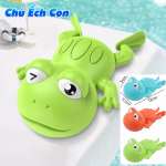 Đồ chơi trong bể tắm rùa, ếch, cá heo, vịt, cua vặn cót cho bé vui nhộn 6688