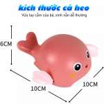 Đồ chơi trong bể tắm rùa, ếch, cá heo, vịt, cua vặn cót cho bé vui nhộn 6688